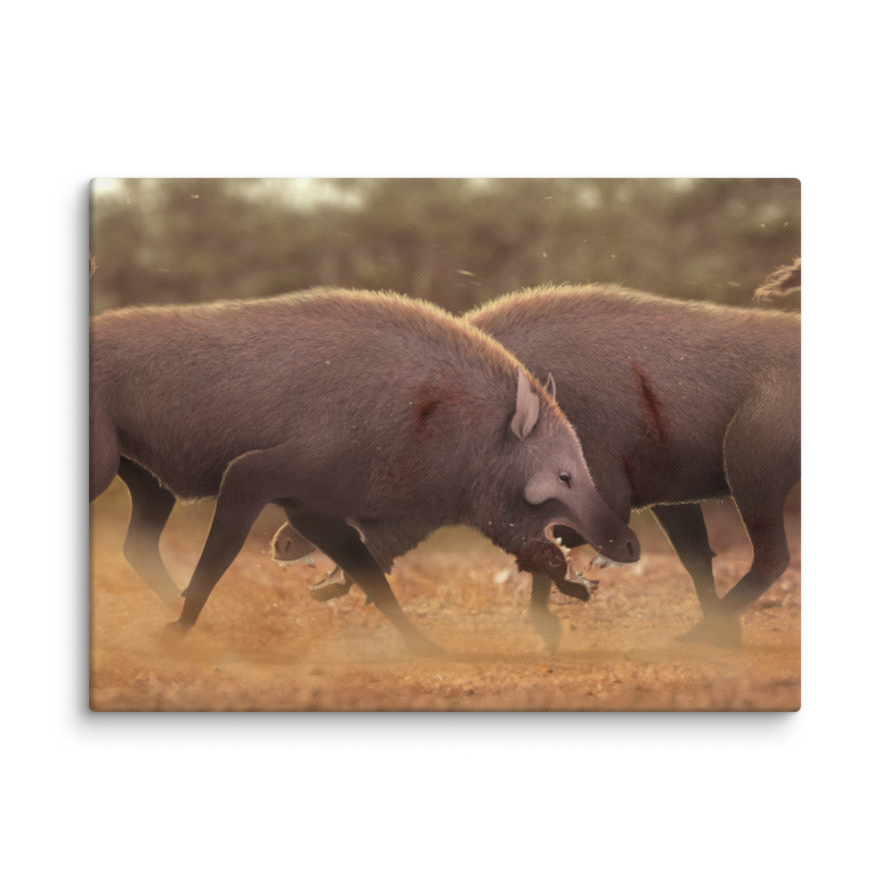 Archaeotherium sp. — Canvas 12×16