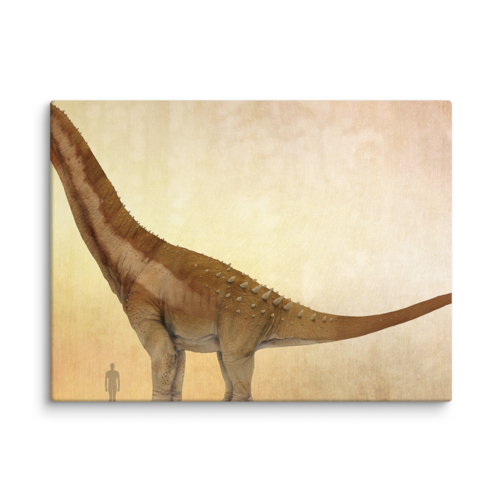 Alamosaurus sanjuanensis — Canvas 12×16