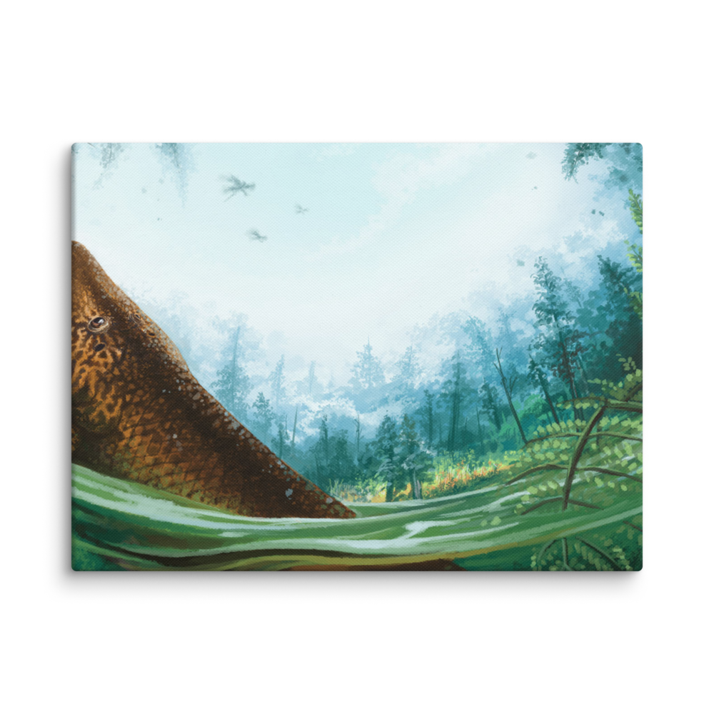 Late Devonian Forest canvas