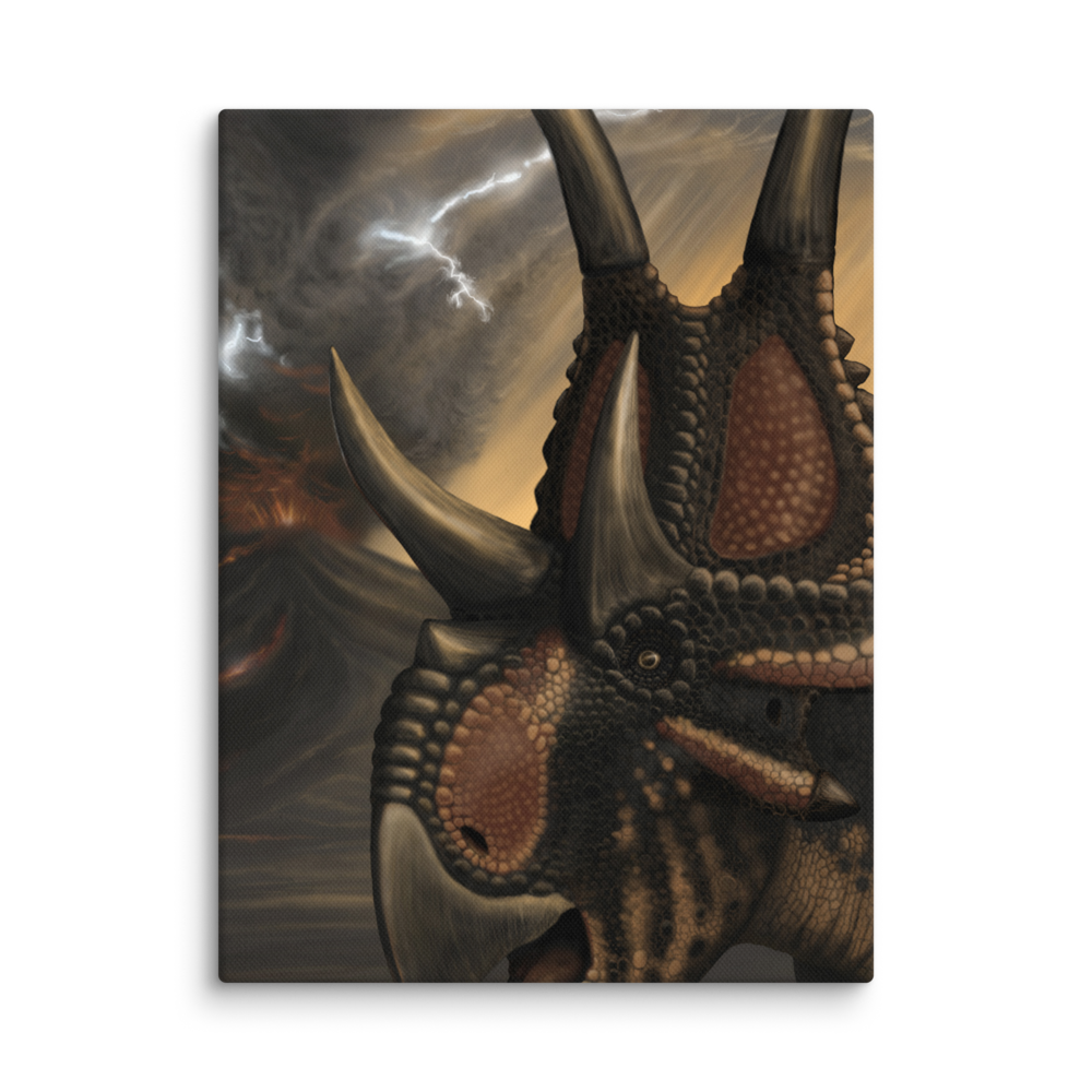 Diabloceratops eatoni canvas