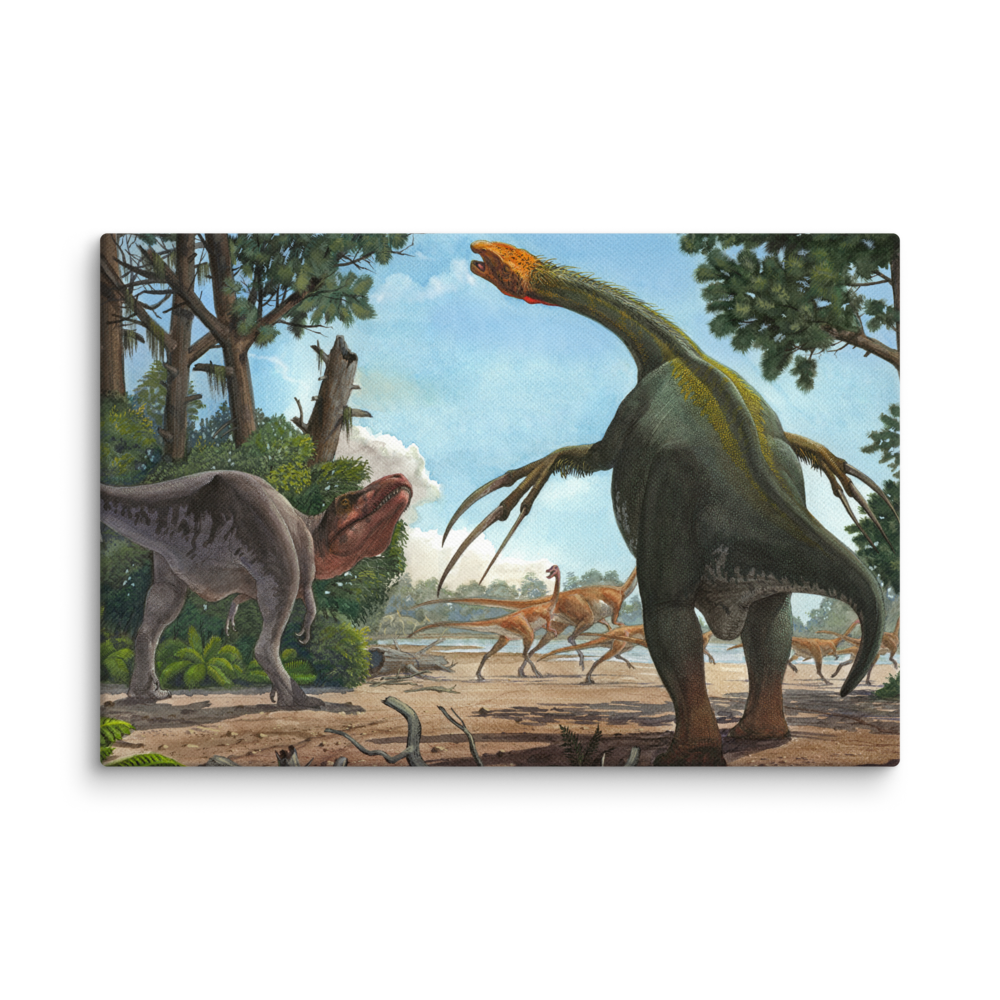 Therizinosaurus canvas