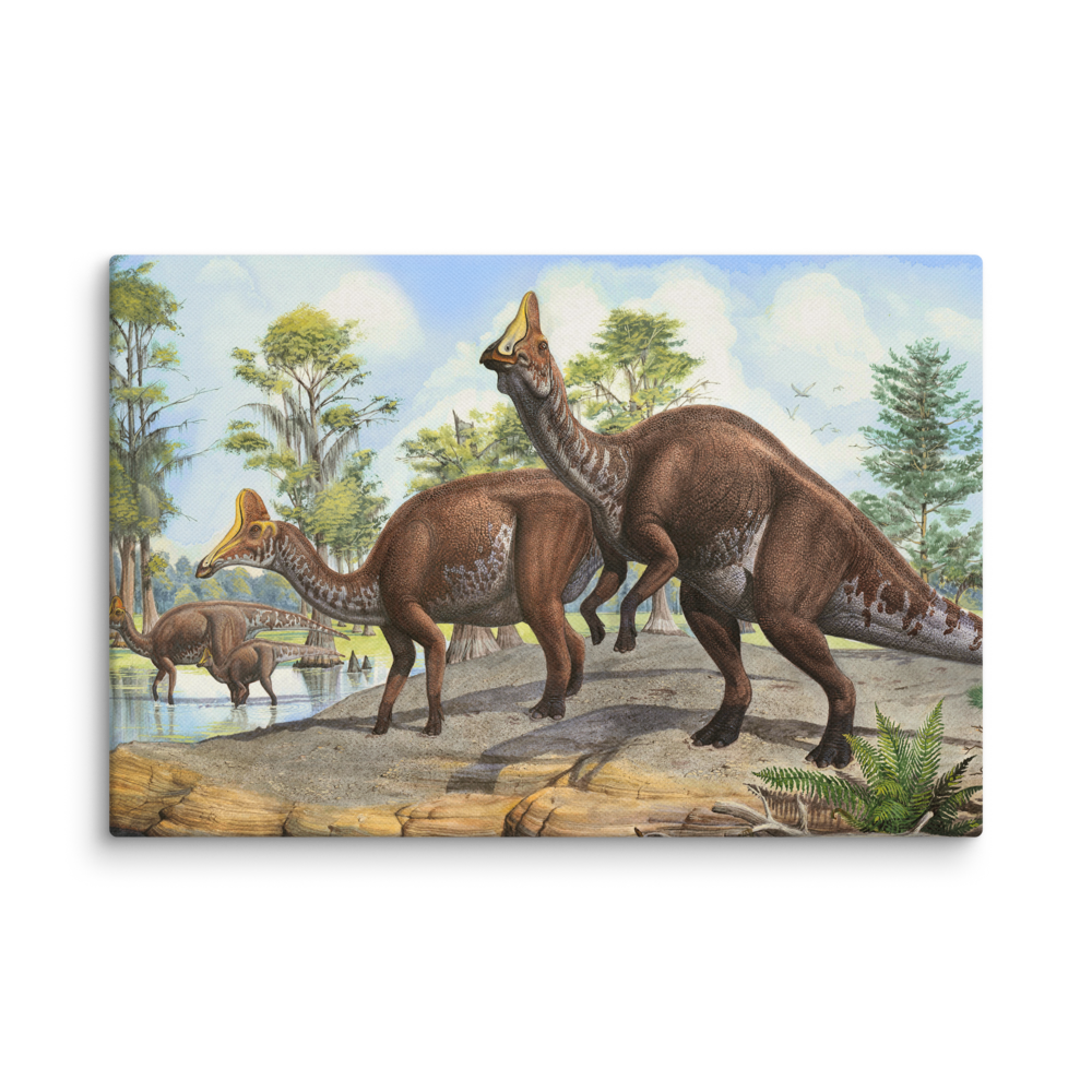 Amurosaurus riabinini canvas