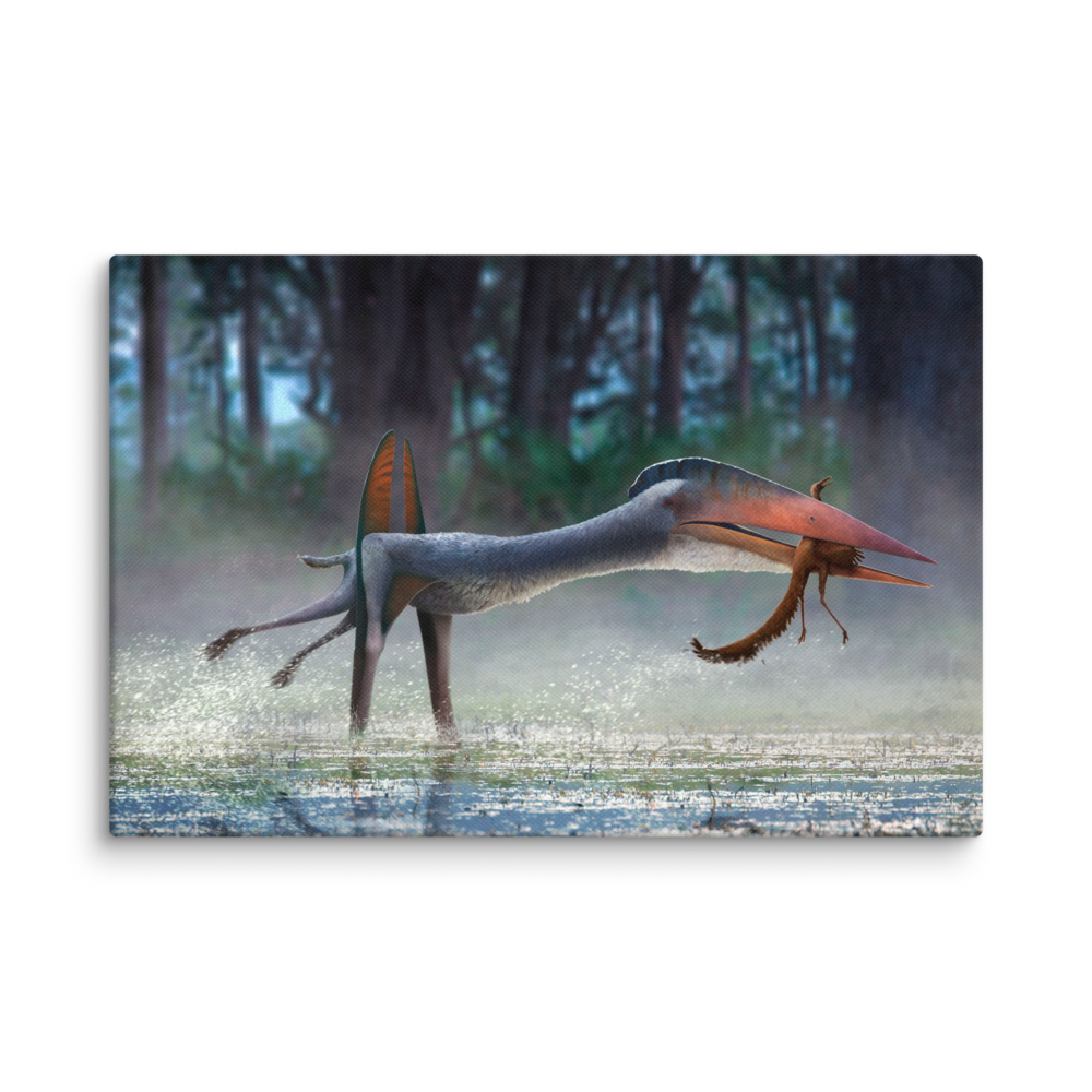 Hatzegopteryx thambema — Canvas 12×18