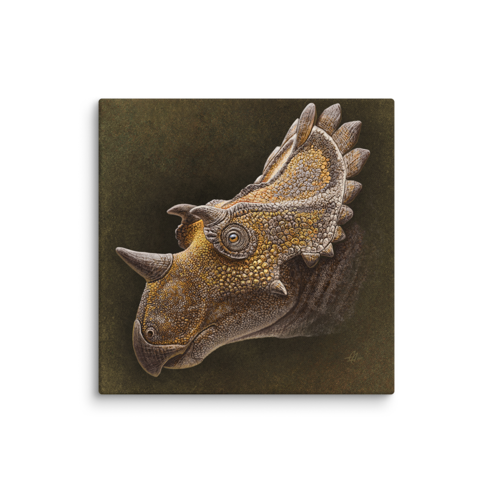 Regaliceratops — Canvas 18×18