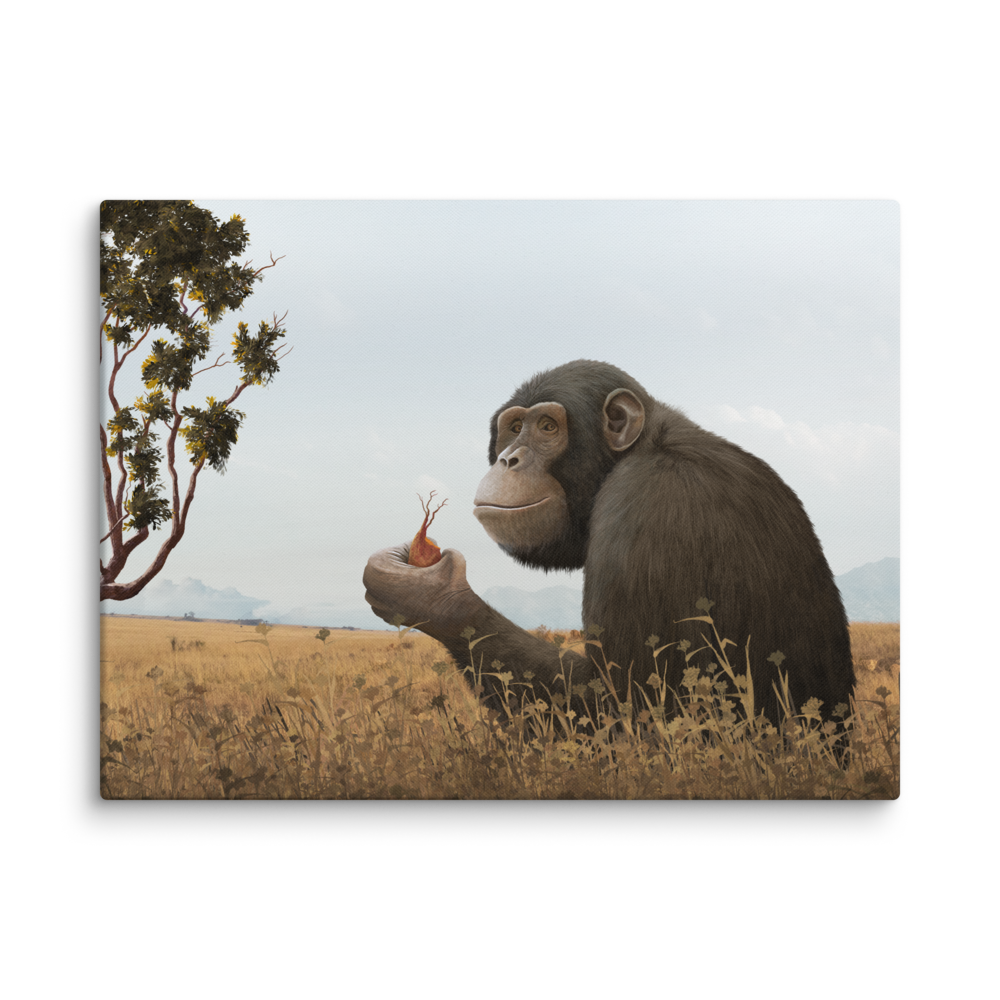 Ouranopithecus — Canvas 18×24
