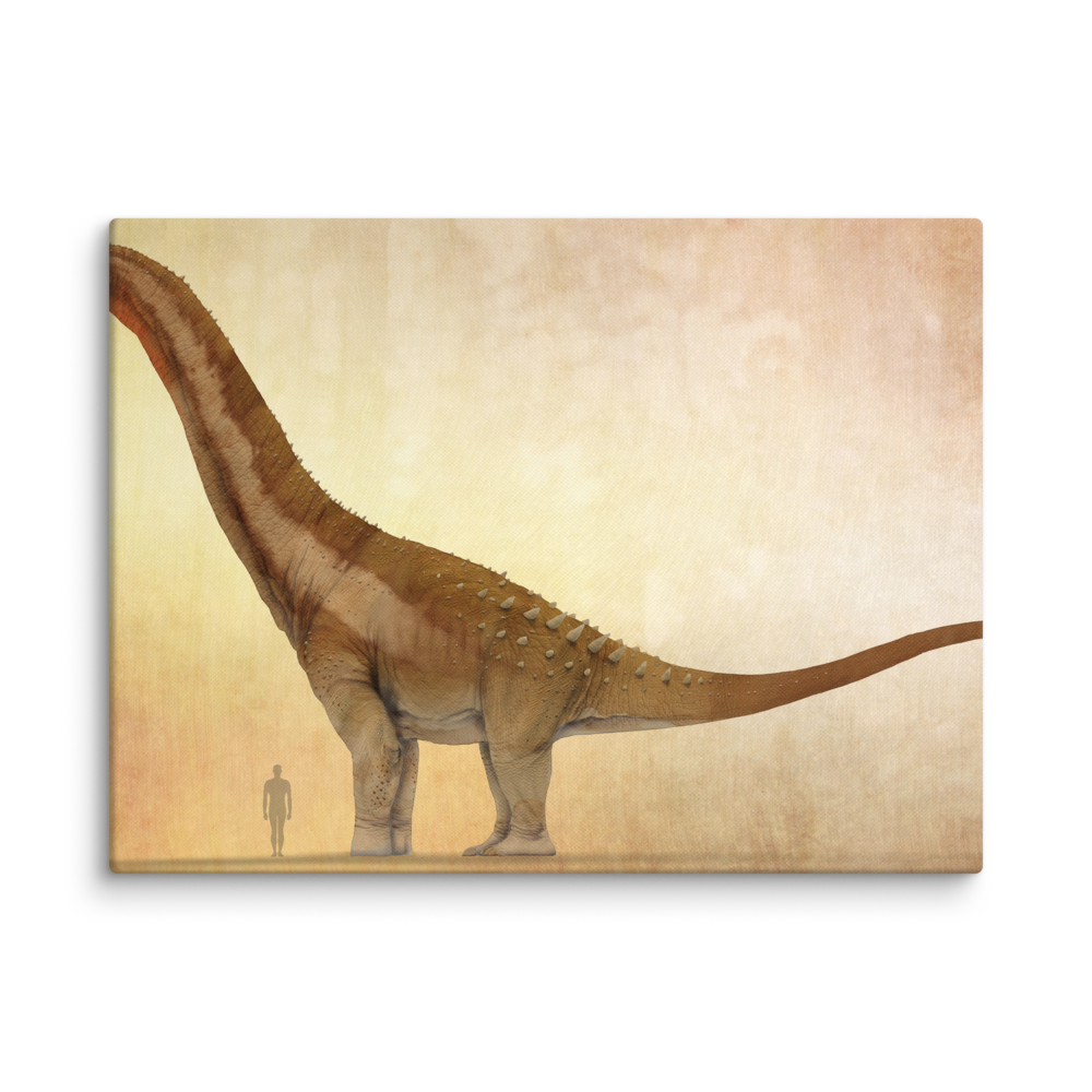 Alamosaurus sanjuanensis — Canvas 18×24