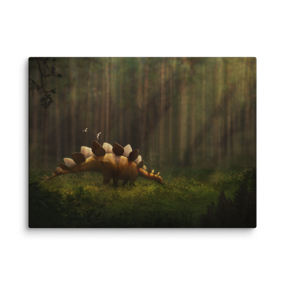 Stegosaurus stenops — Canvas 24×32
