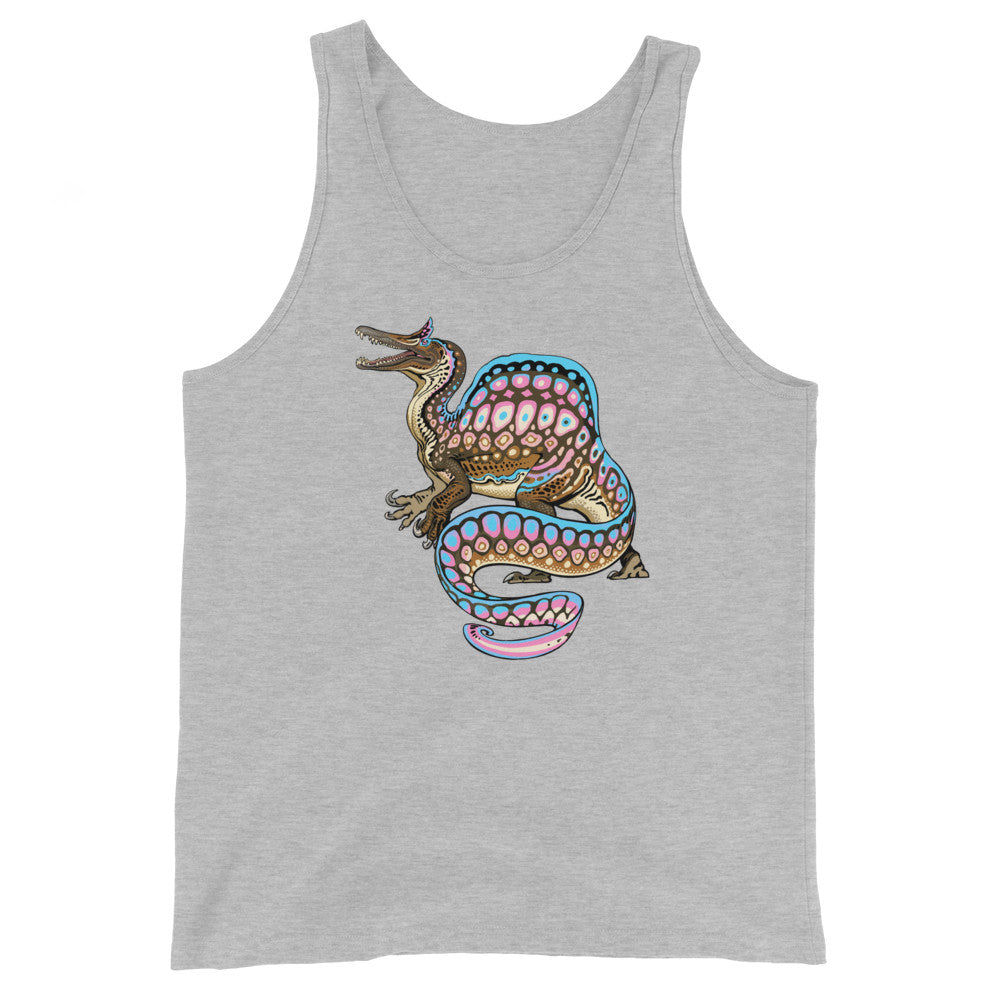 Spinosaurus Transgender Pride mockup