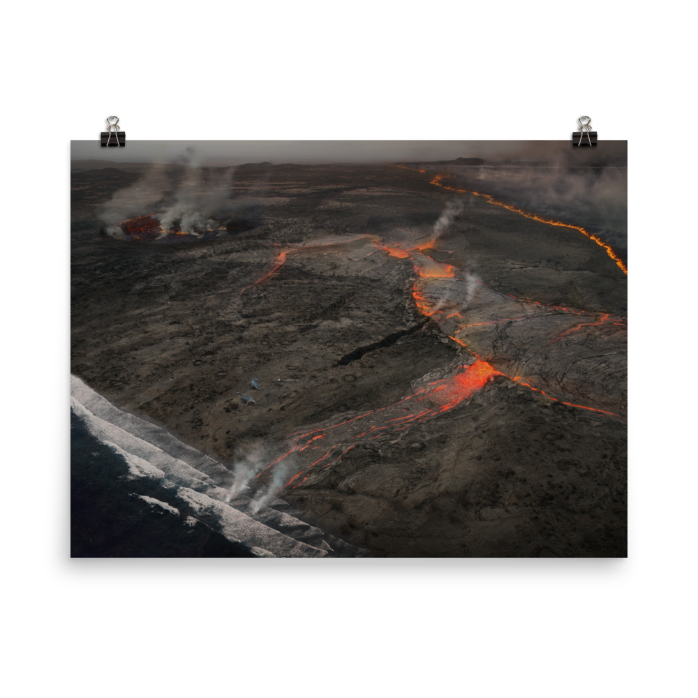 The Great Permian Extinction - Aerial — Poster 18×24