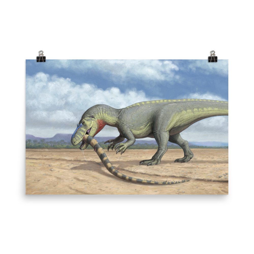 Torvosaurus — Poster 24×36