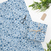 Sea Lily Snowflakes wrapping paper