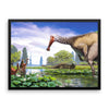 Deinocheirus framed print