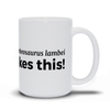 Lambeosaurus Likes mug