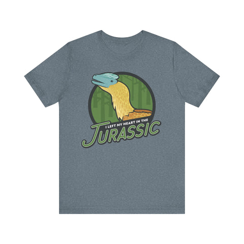 I Left My Heart in the Jurassic t-shirt