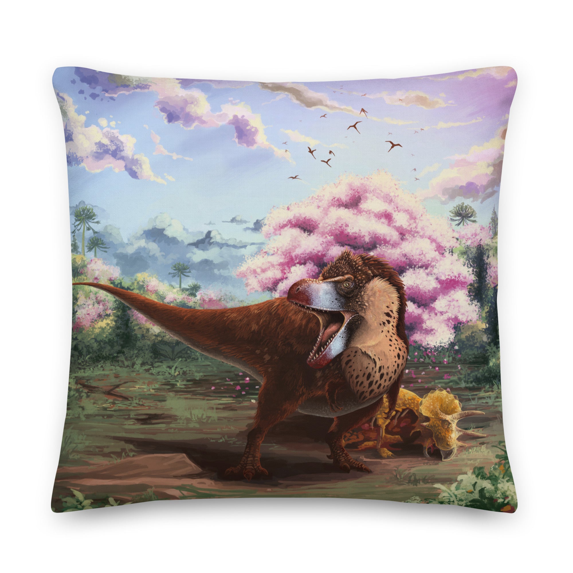 Tyrannosaurus pillow