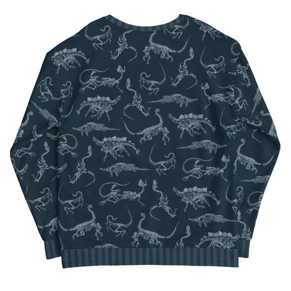 Fossil Bones Ugly Holiday Sweatshirt