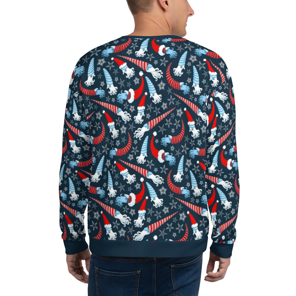 Holiday Cephalopods Sweatshirt