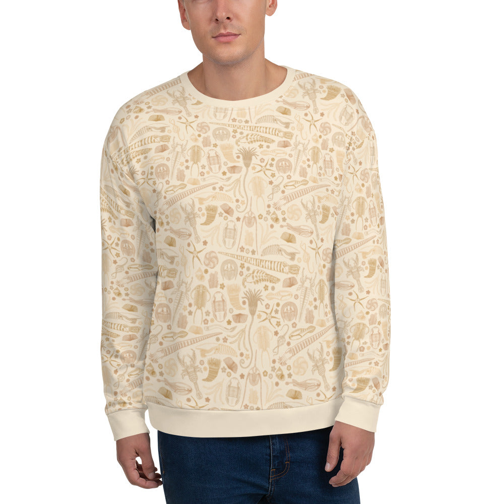 Ordovician Biota Sweatshirt (Limestone)