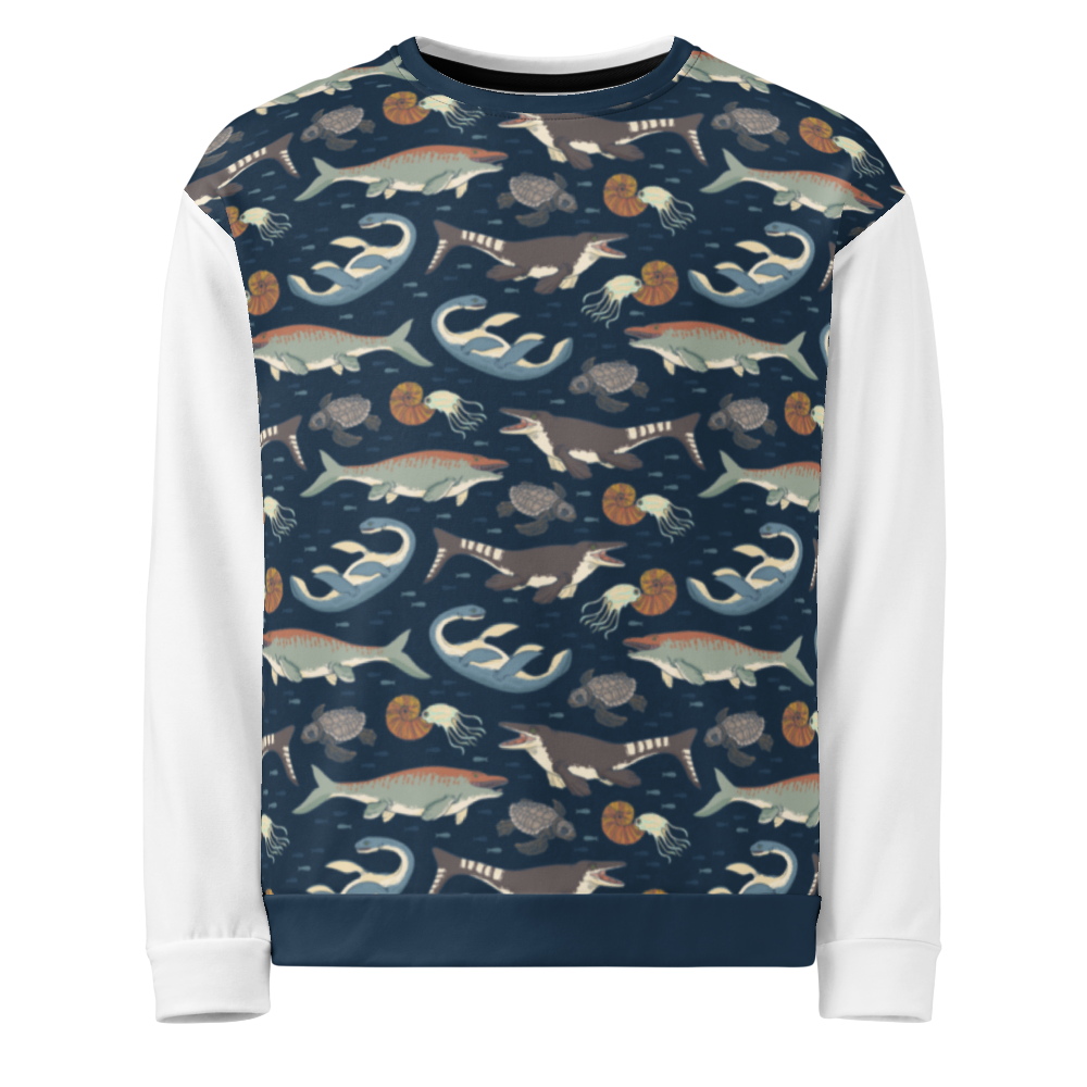 Prehistoric Coasts unisex sweatshirt