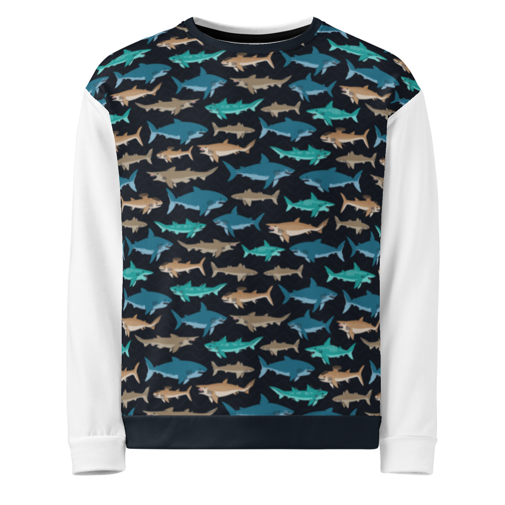 Prehistoric Sharks unisex sweatshirt