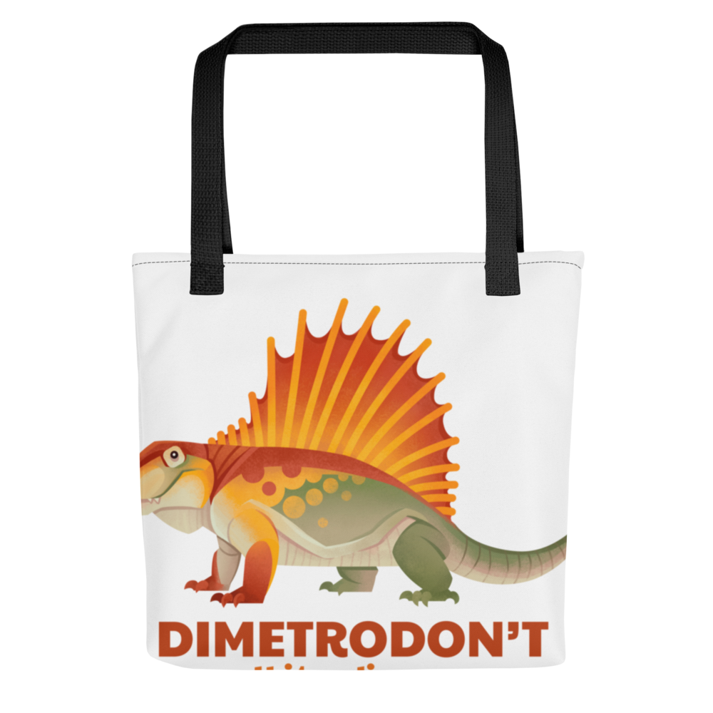 Dimetrodon tote bag