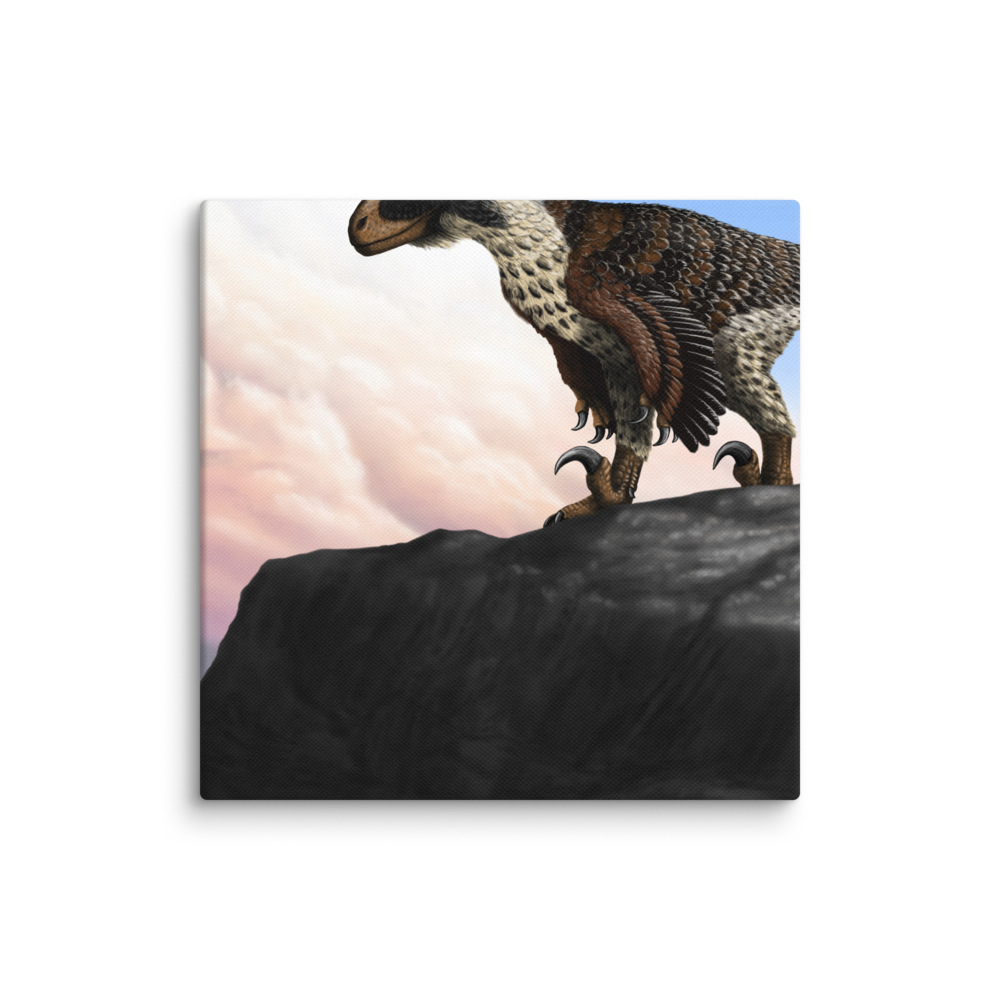 Dakotaraptor steini — Canvas 12×12