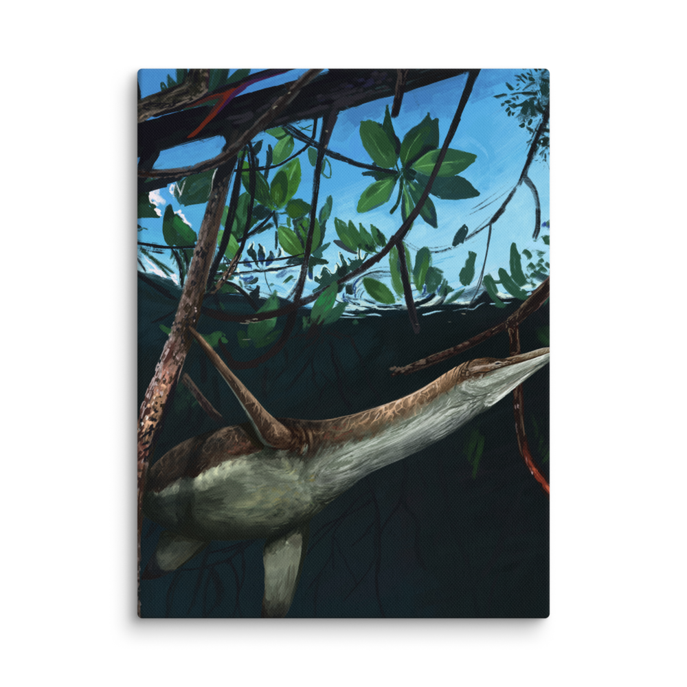 Thililua Among Mangroves canvas