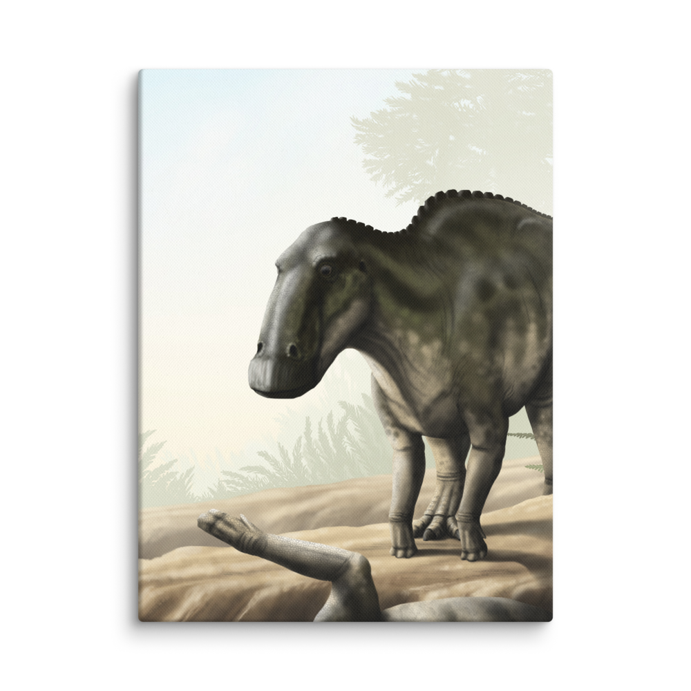 Edmontosaurus annectens canvas