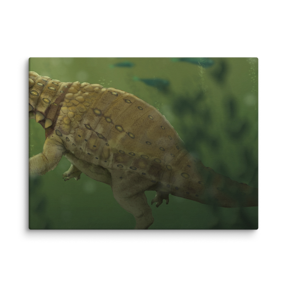 Liaoningosaurus paradoxus canvas