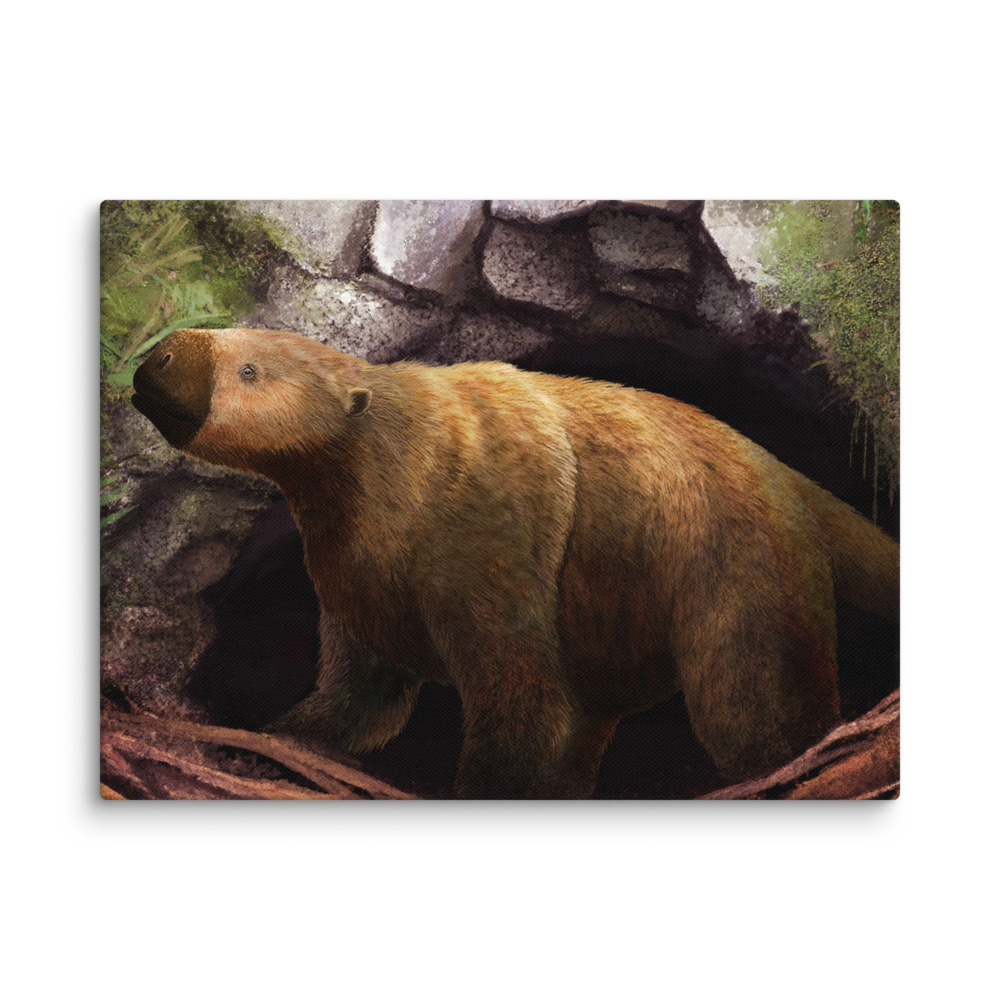 Lestodon canvas