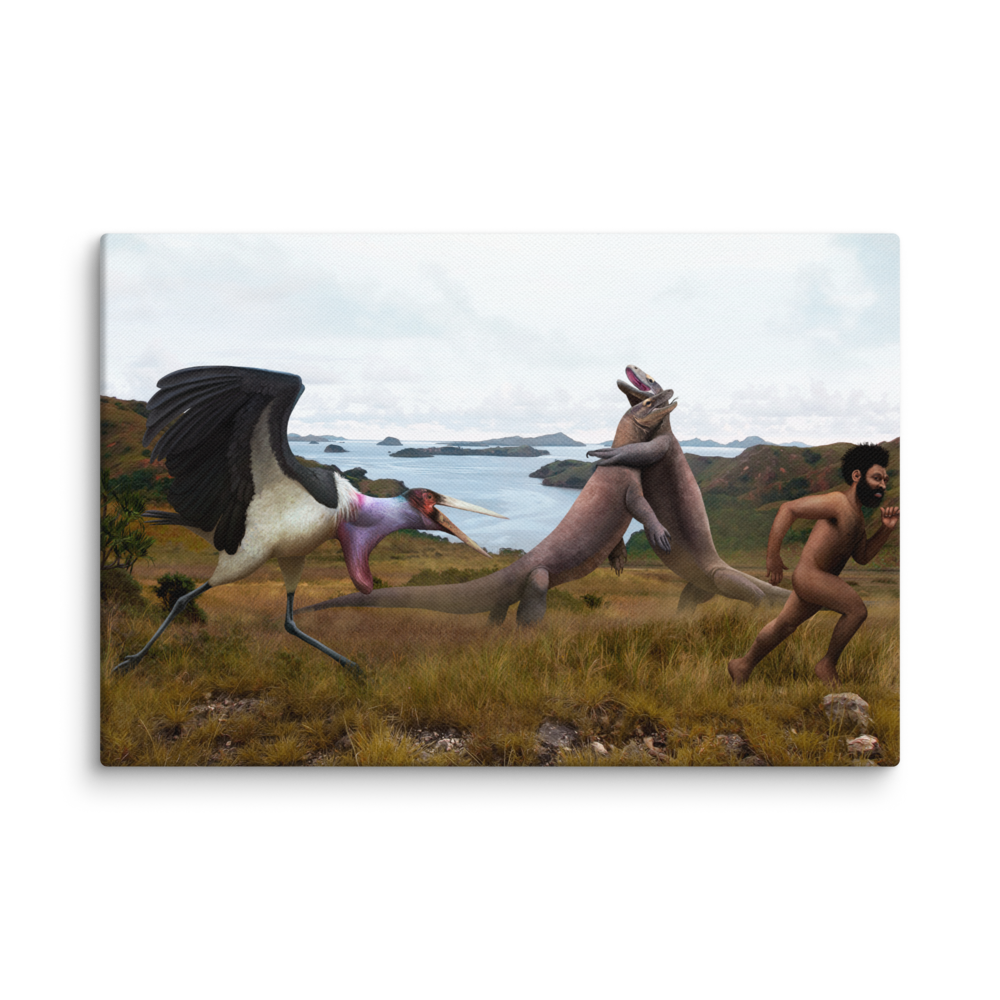 Flores Island — Canvas 12×18