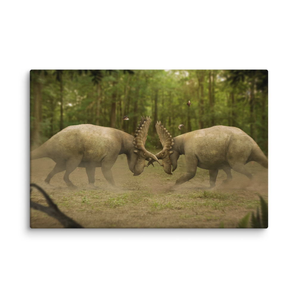 Coahuilaceratops magnacuerna canvas