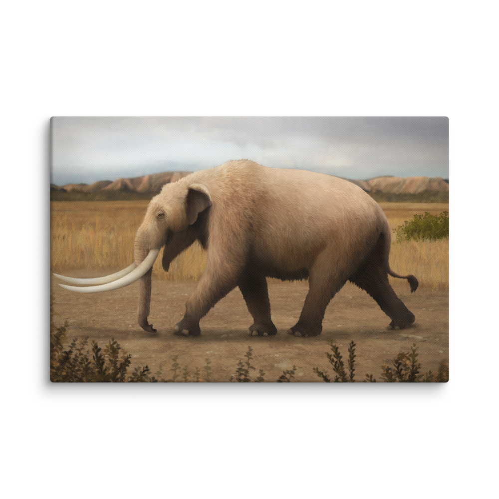 Mammut americanum canvas