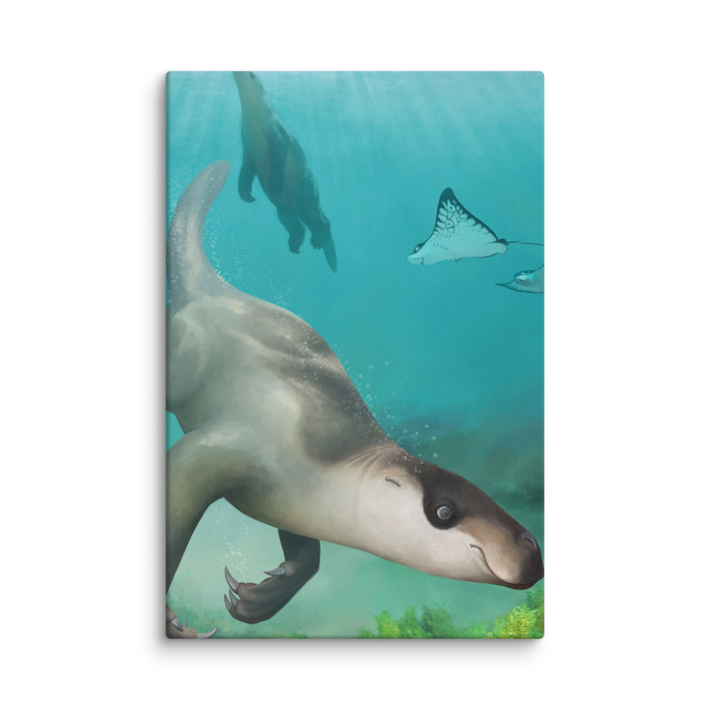 Thalassocnus carolomartini — Canvas 12×18