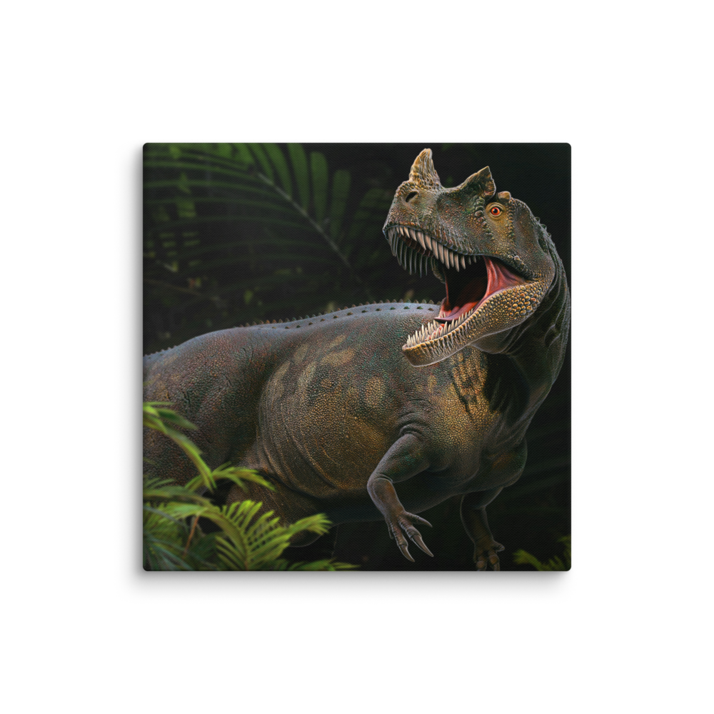 Ceratosaurus — Canvas 18×18