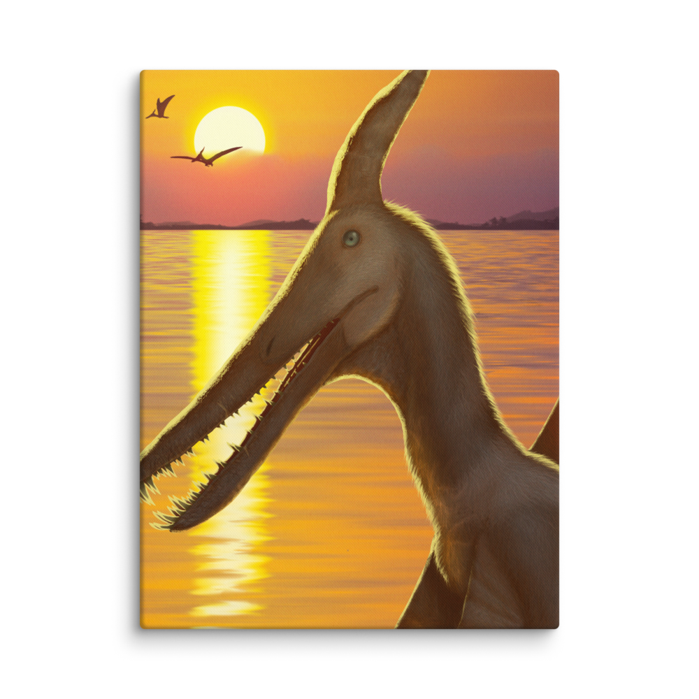 Ludodactylus Sunset — Canvas 18×24