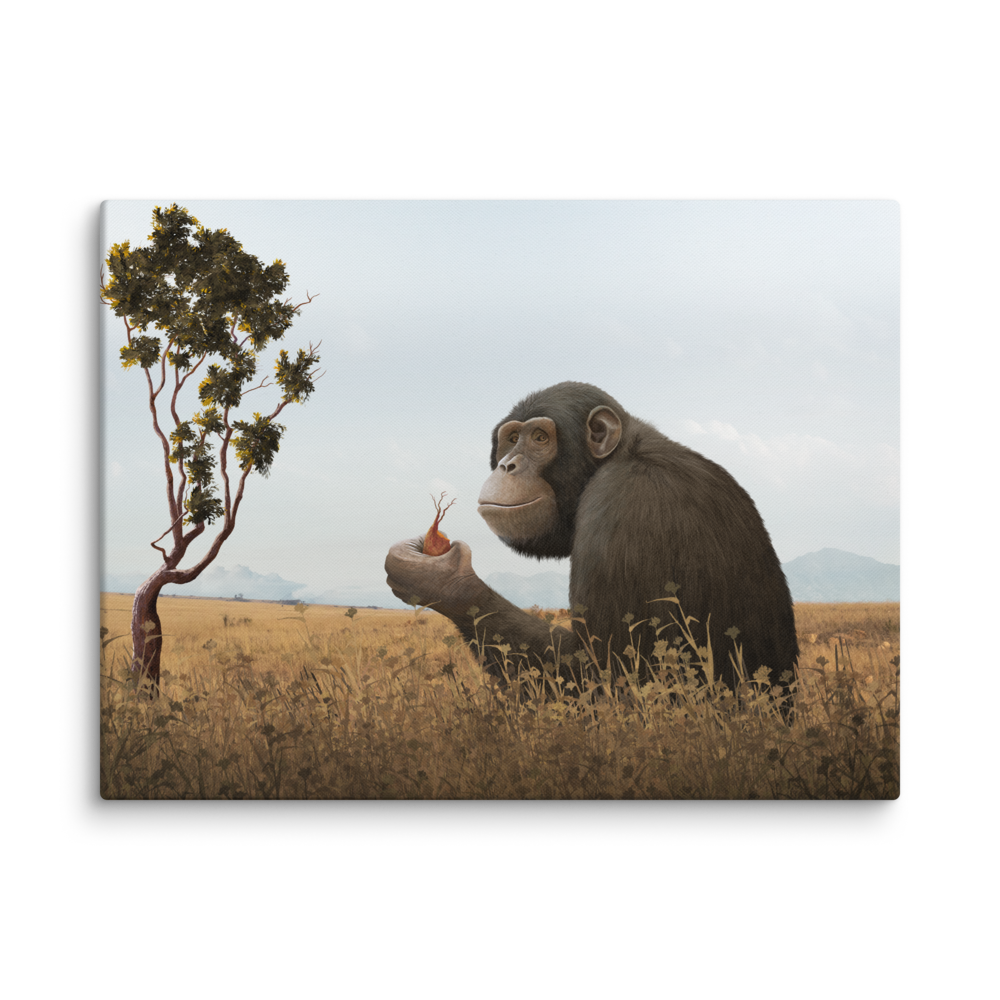 Ouranopithecus — Canvas 24×32
