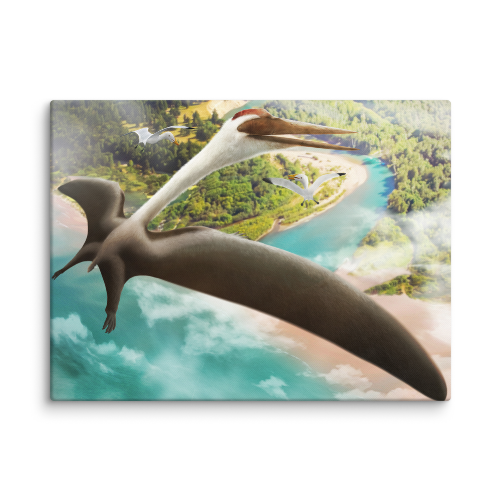 Quetzalcoatlus northropi — Canvas 24×32