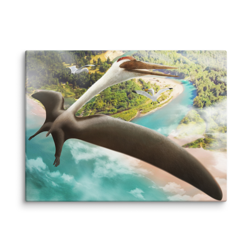 Quetzalcoatlus northropi — Canvas 30×40