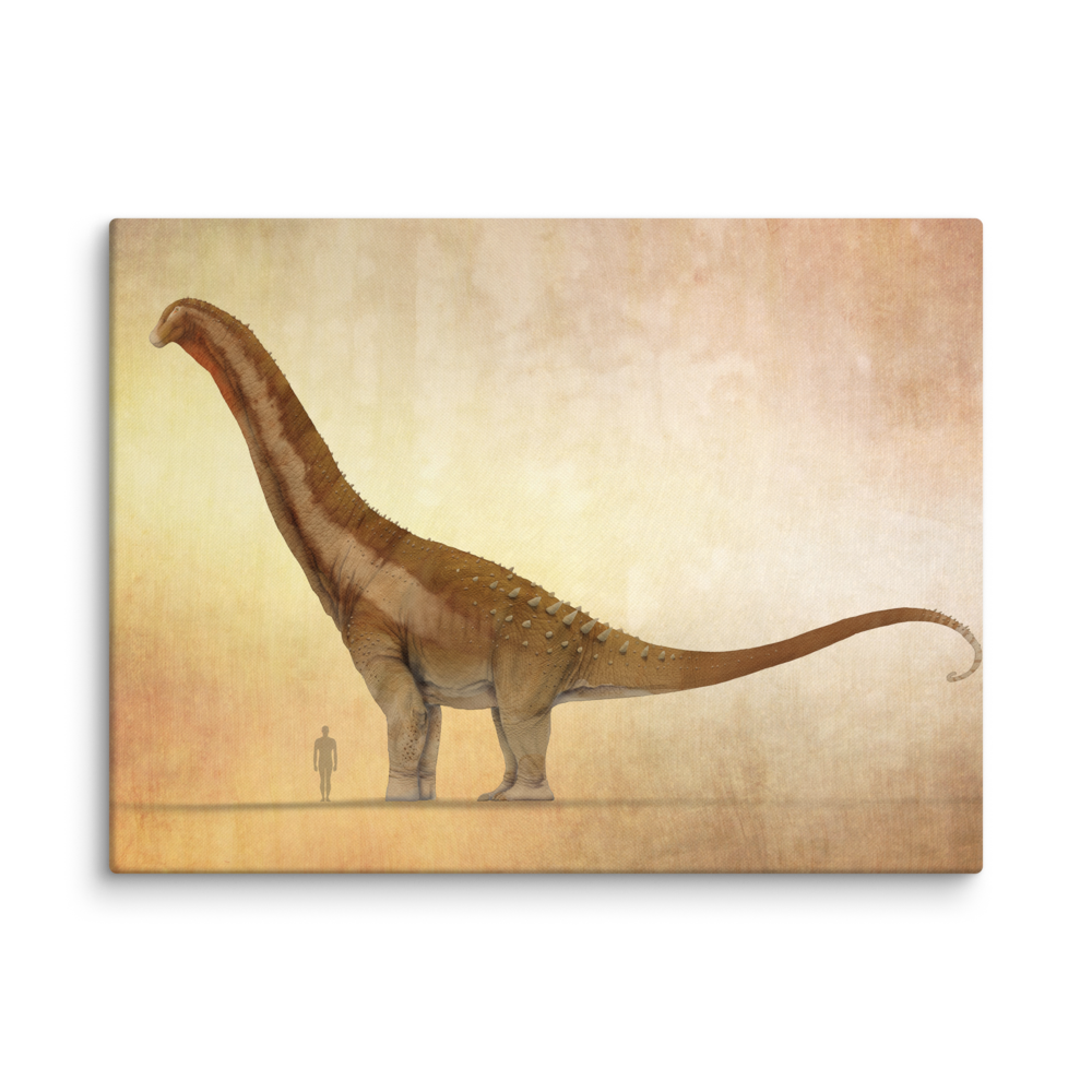 Alamosaurus sanjuanensis — Canvas 30×40
