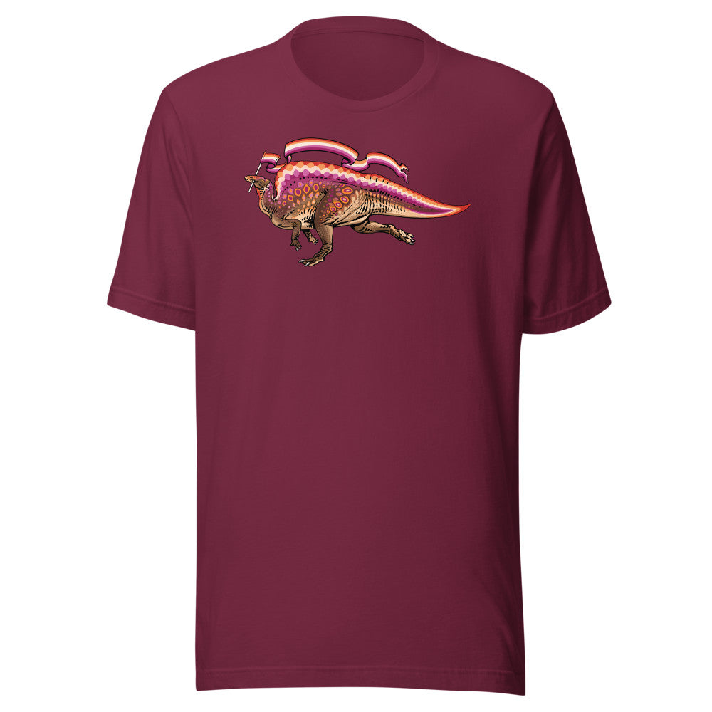 Ouranosaurus Lesbian Pride mockup
