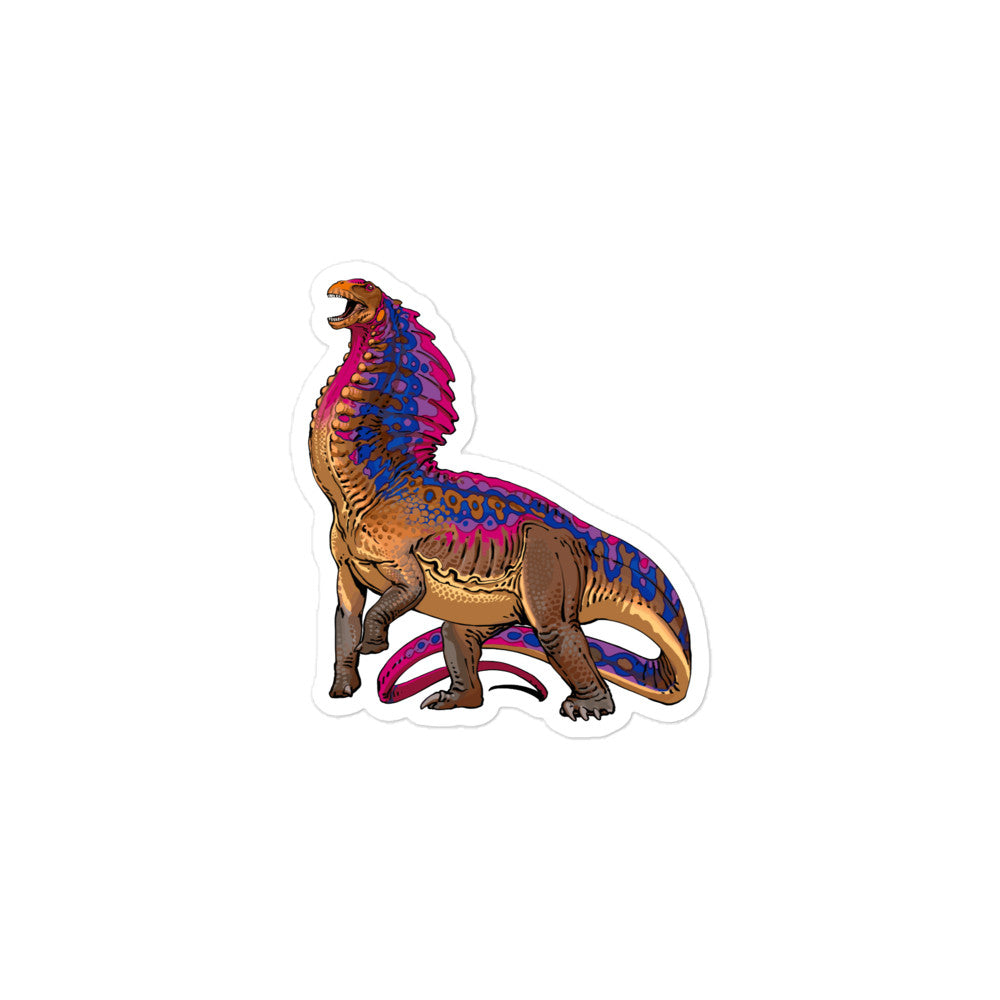 Amargasaurus Bisexual Pride - Sticker