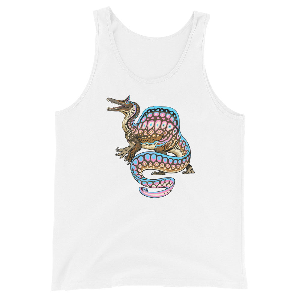 Spinosaurus Transgender Pride mockup