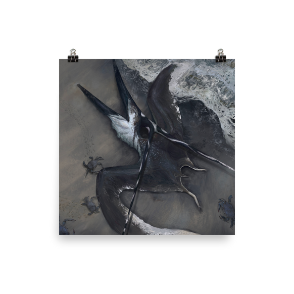 Nyctosaurus Washed Ashore poster