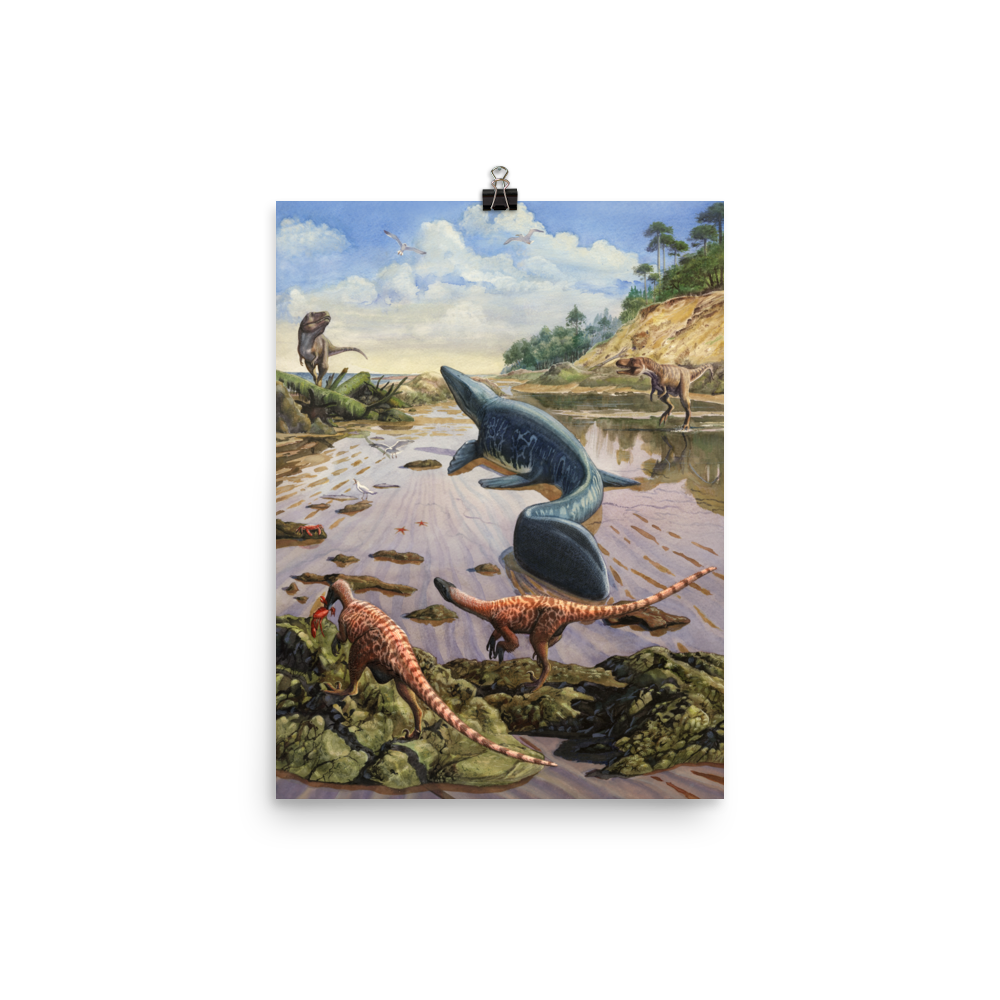 Mosasaurus poster