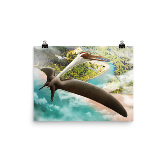 Quetzalcoatlus northropi poster
