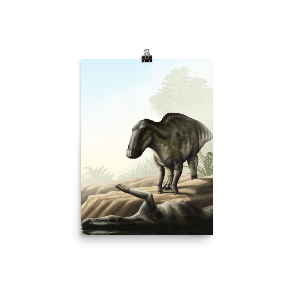 Edmontosaurus annectens — Poster 12×16