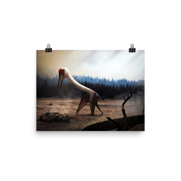 Quetzalcoatlus northropi poster