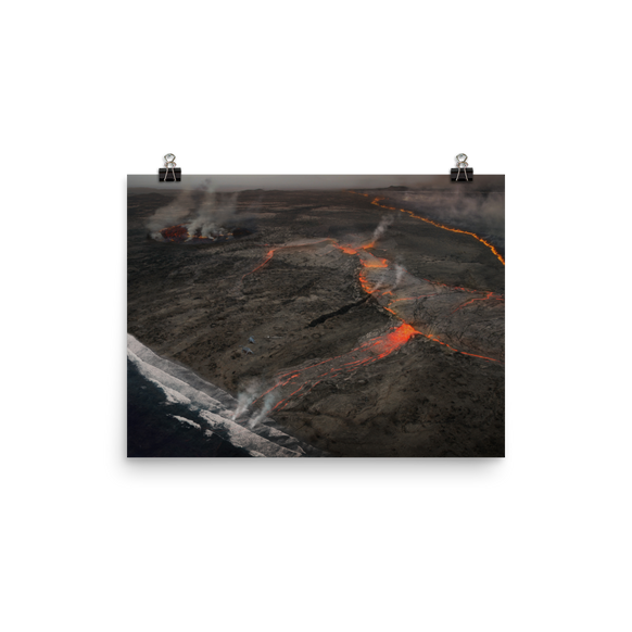The Great Permian Extinction - Aerial poster