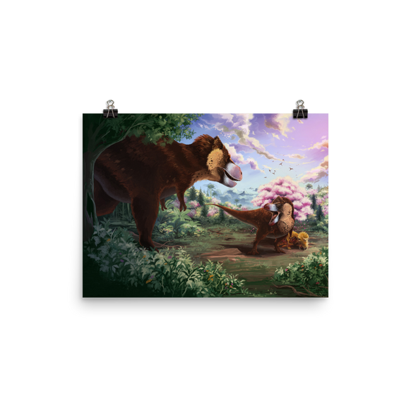 Tyrannosaurus rex poster